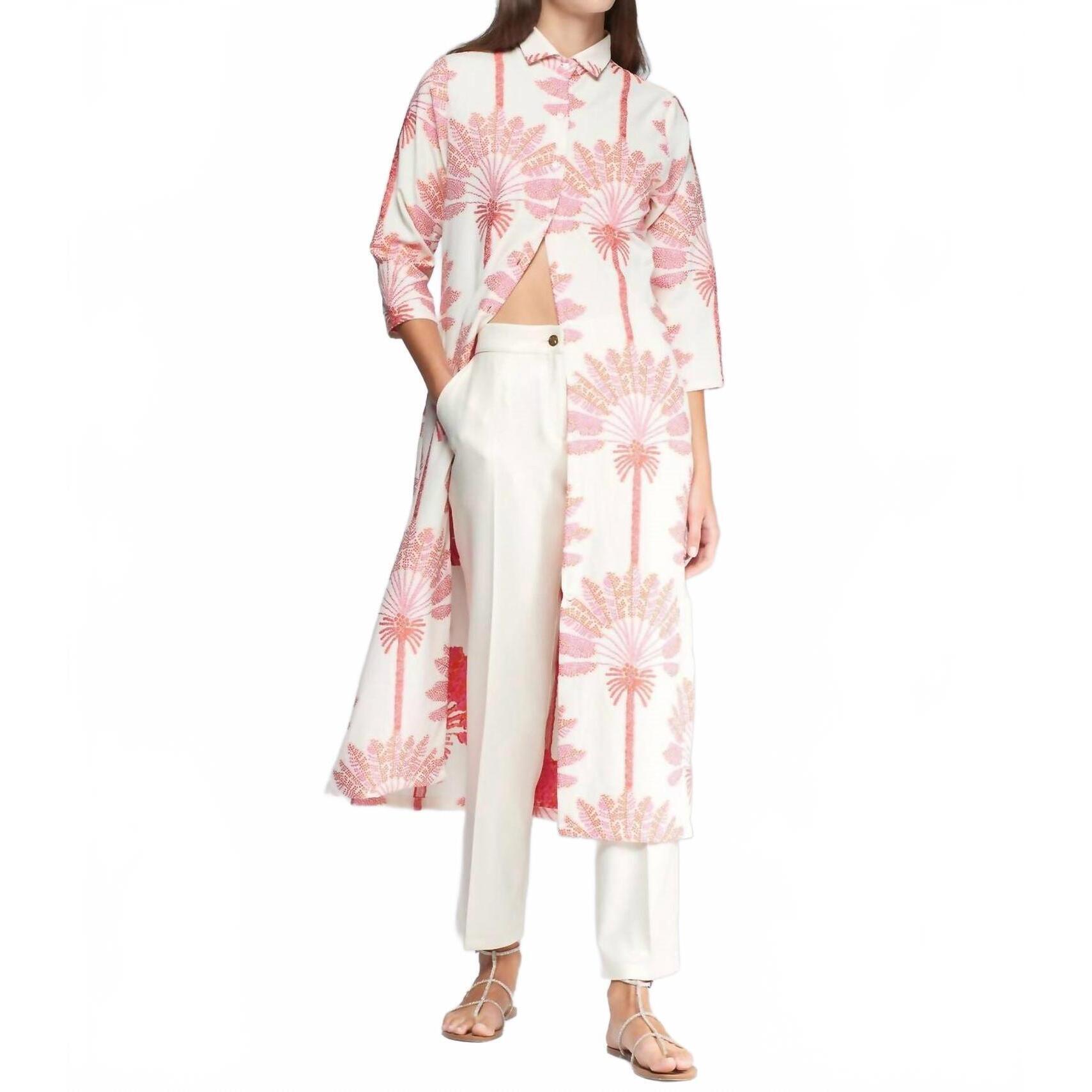 New Vilagallo Venaa Midi Dress In Palmera